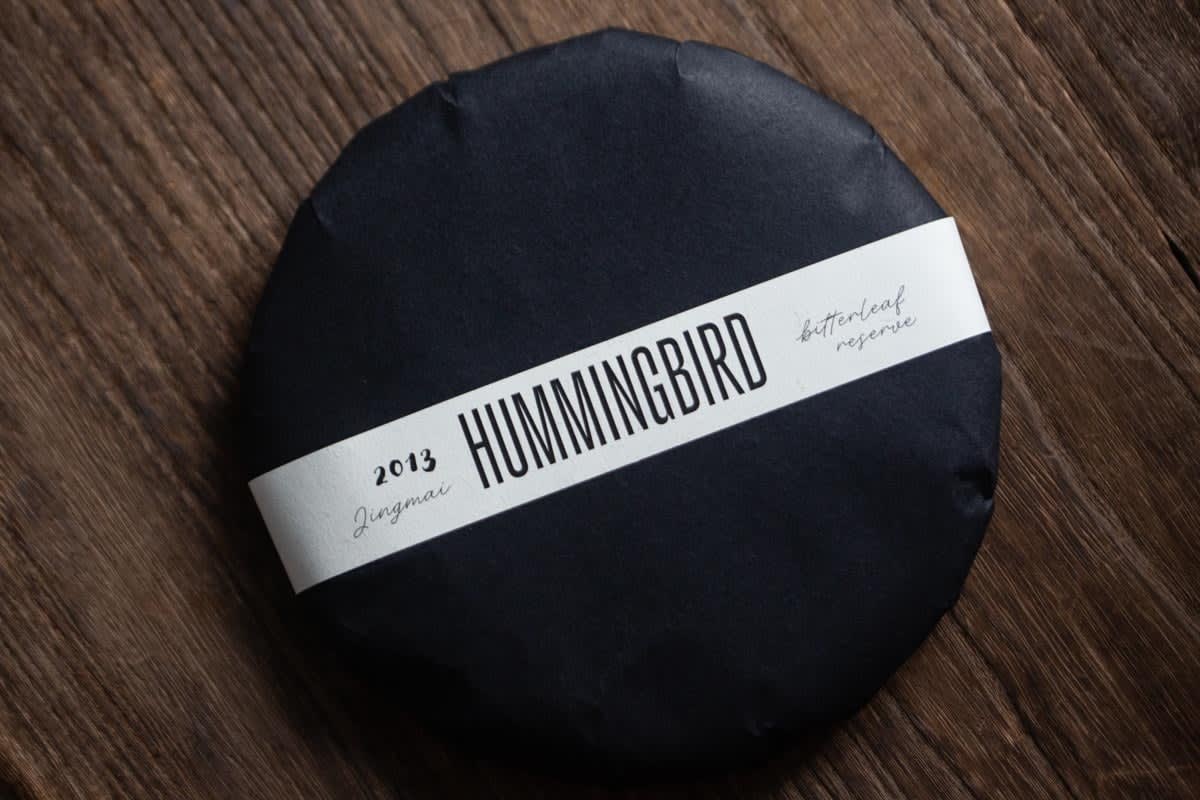 Bitterleaf Reserve – Hummingbird 2013 Jingmai Raw Puer