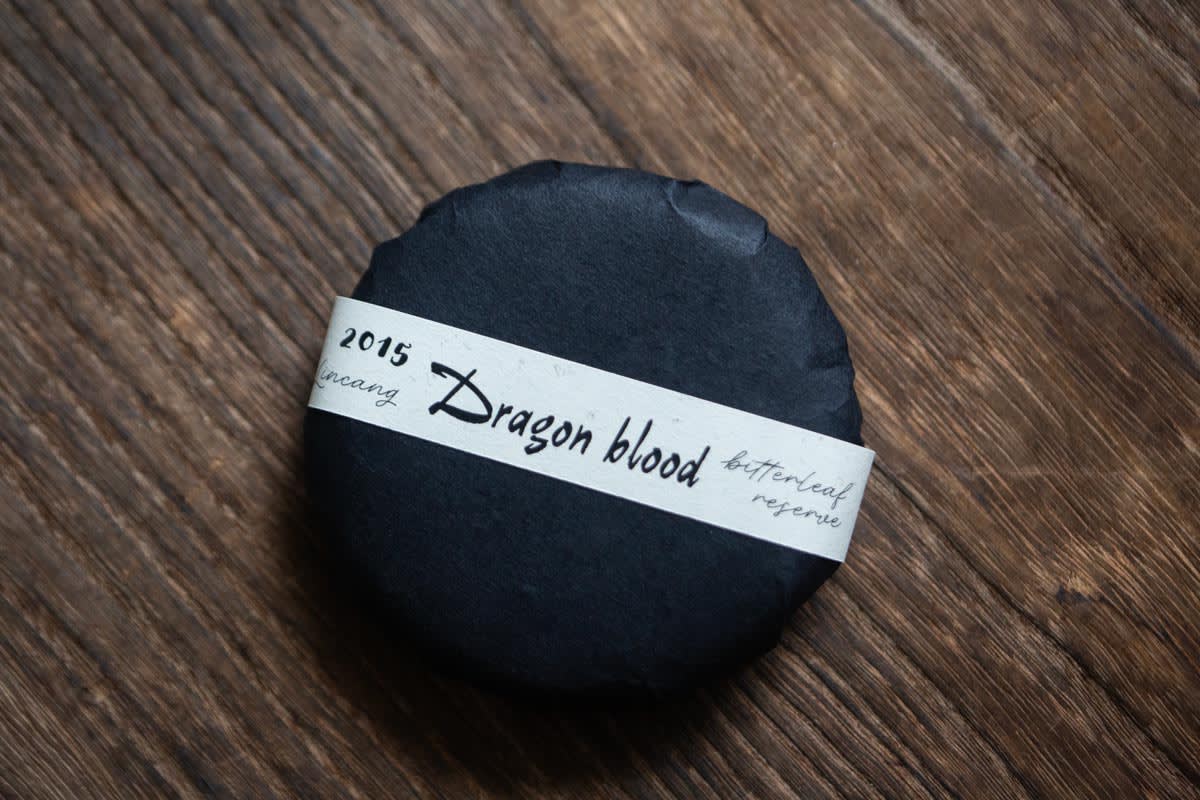Bitterleaf Reserve – Dragon Blood 2015 Lincang Purple Raw Puer