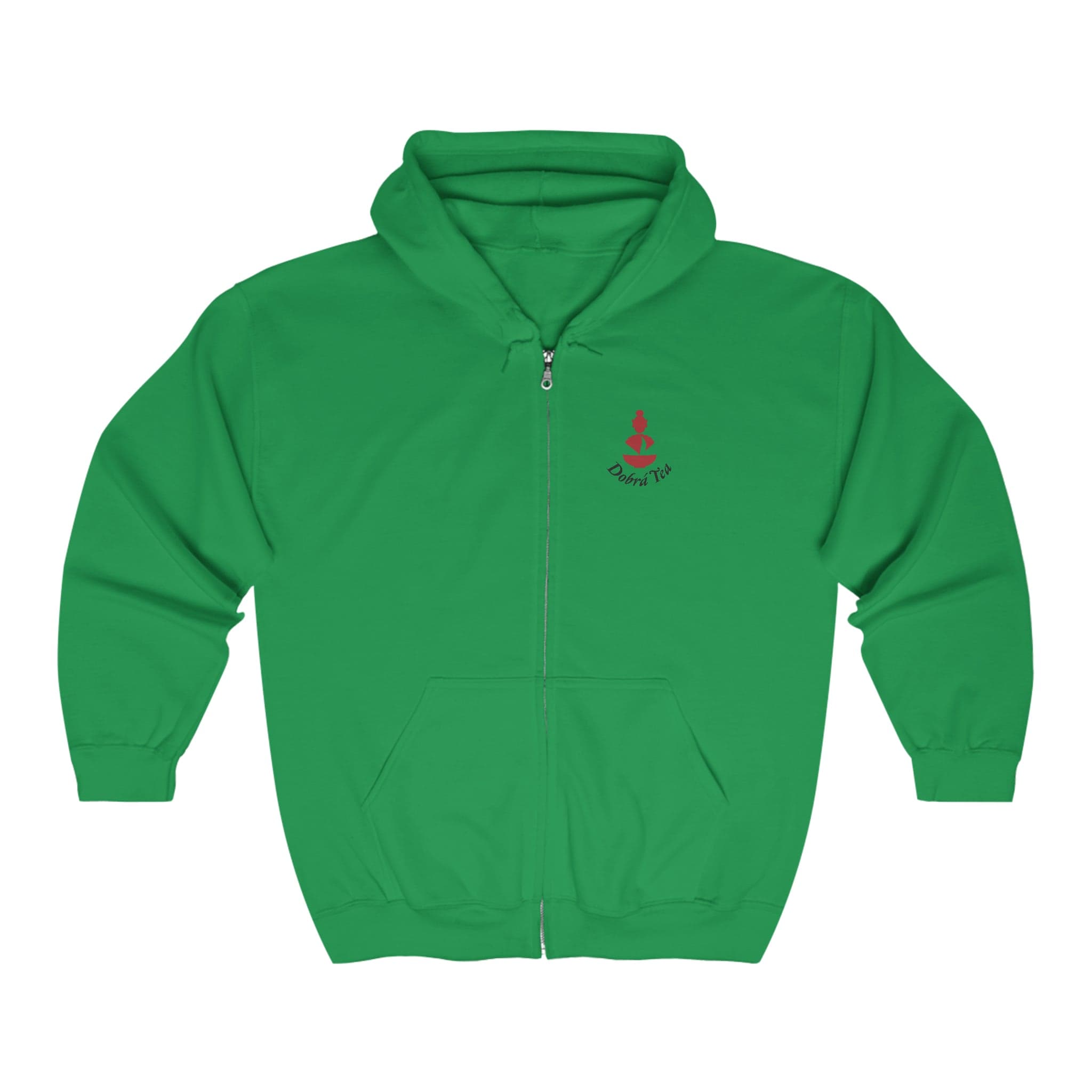 Unisex Heavy Blend™ Full Zip Hooded Sweatshirt - Dobra Logo