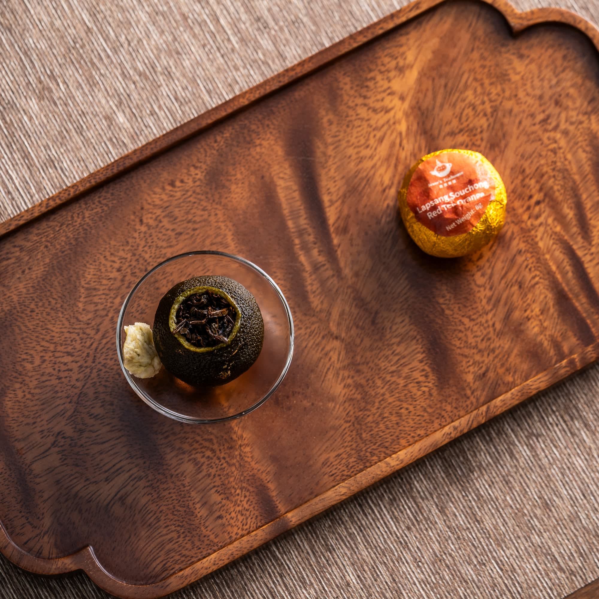 Lapsang Souchong Smoked Red Tea Oranges (Jesse’s Tea Orange Series)