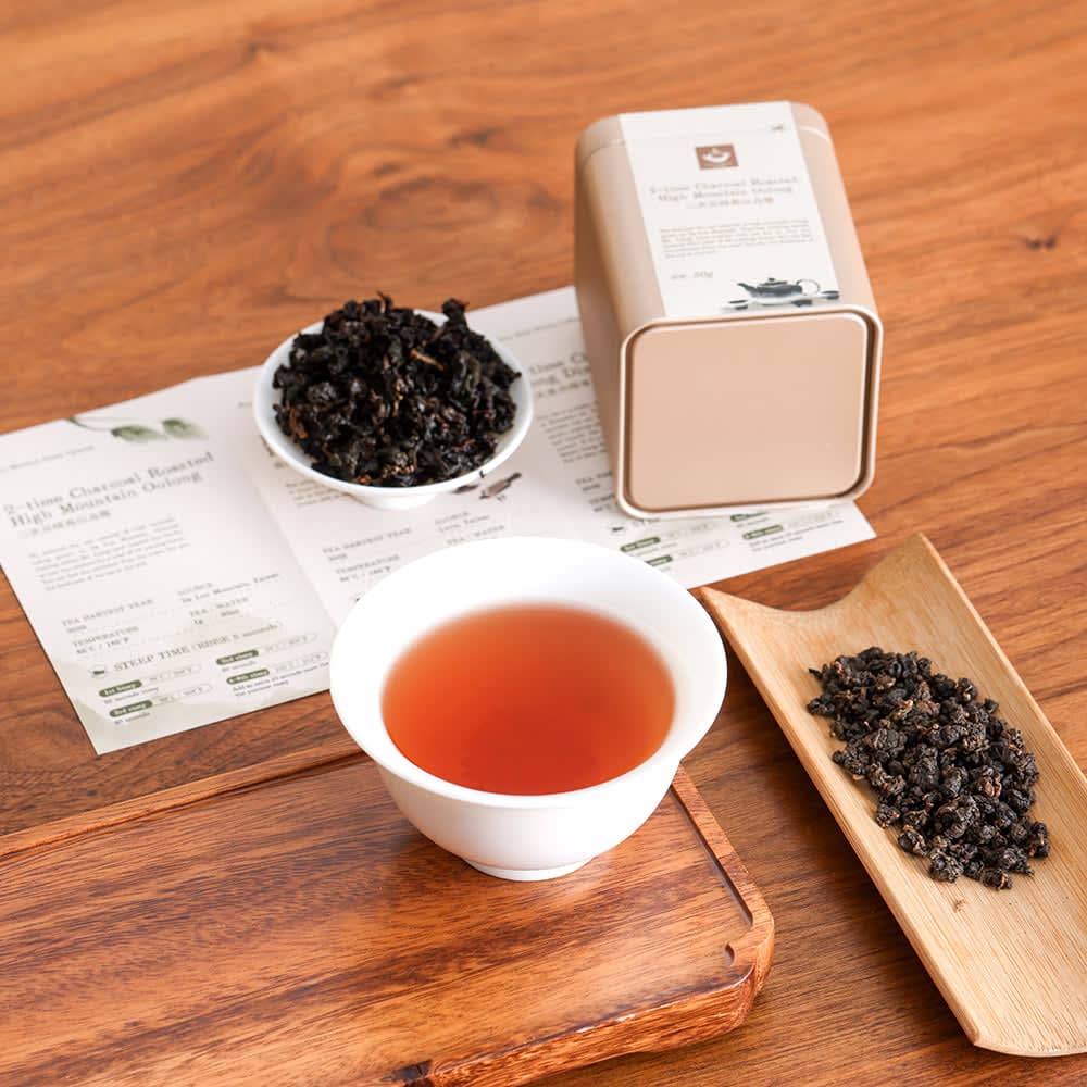 2-time Charcoal Roasted High Mountain Oolong