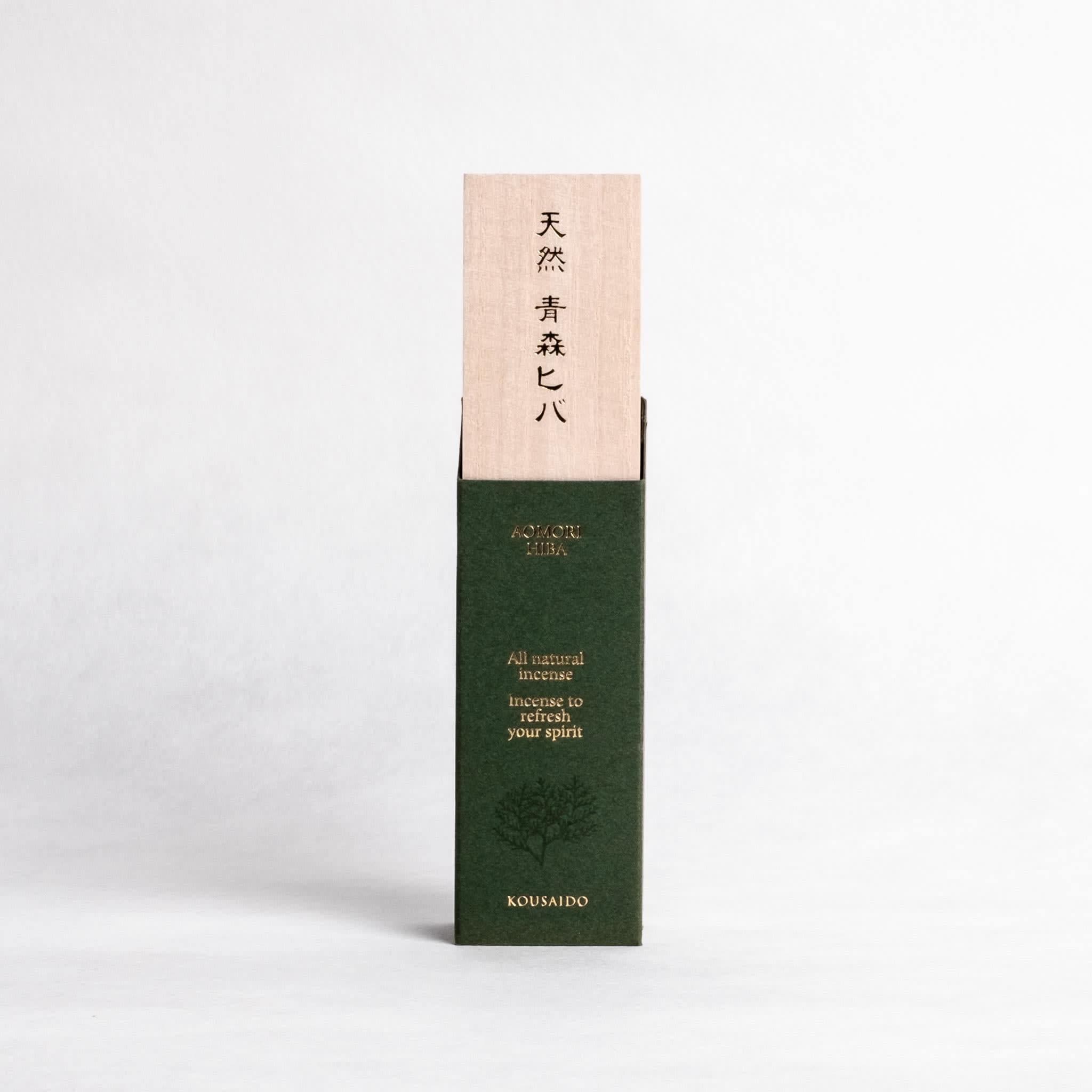Natural Premium Incense - Aomori Hiba