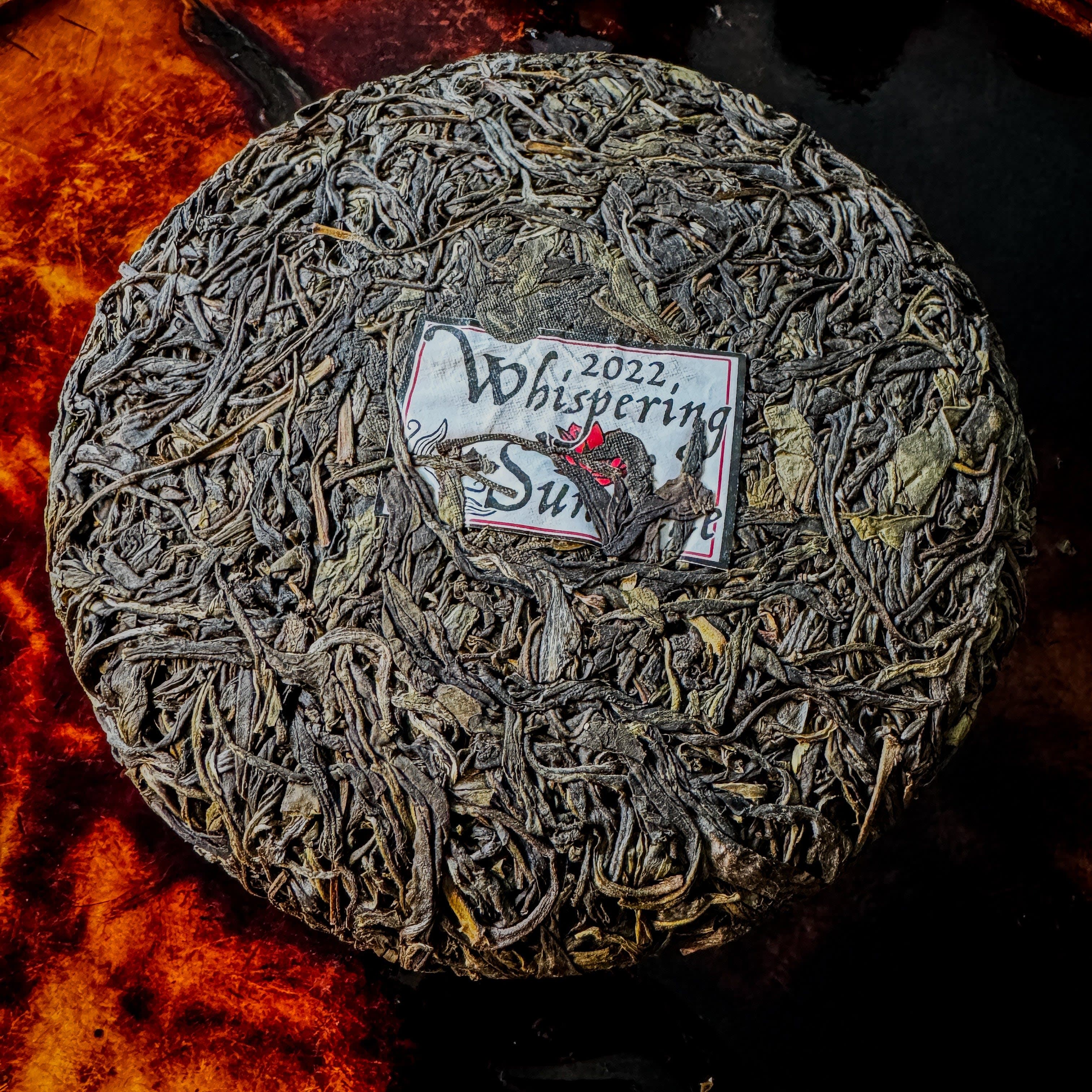 2022 Spring Bai Ying Shan "Whispering Sunshine" - Sheng / Raw Puerh Tea - 200g Cake :: Seattle Inventory
