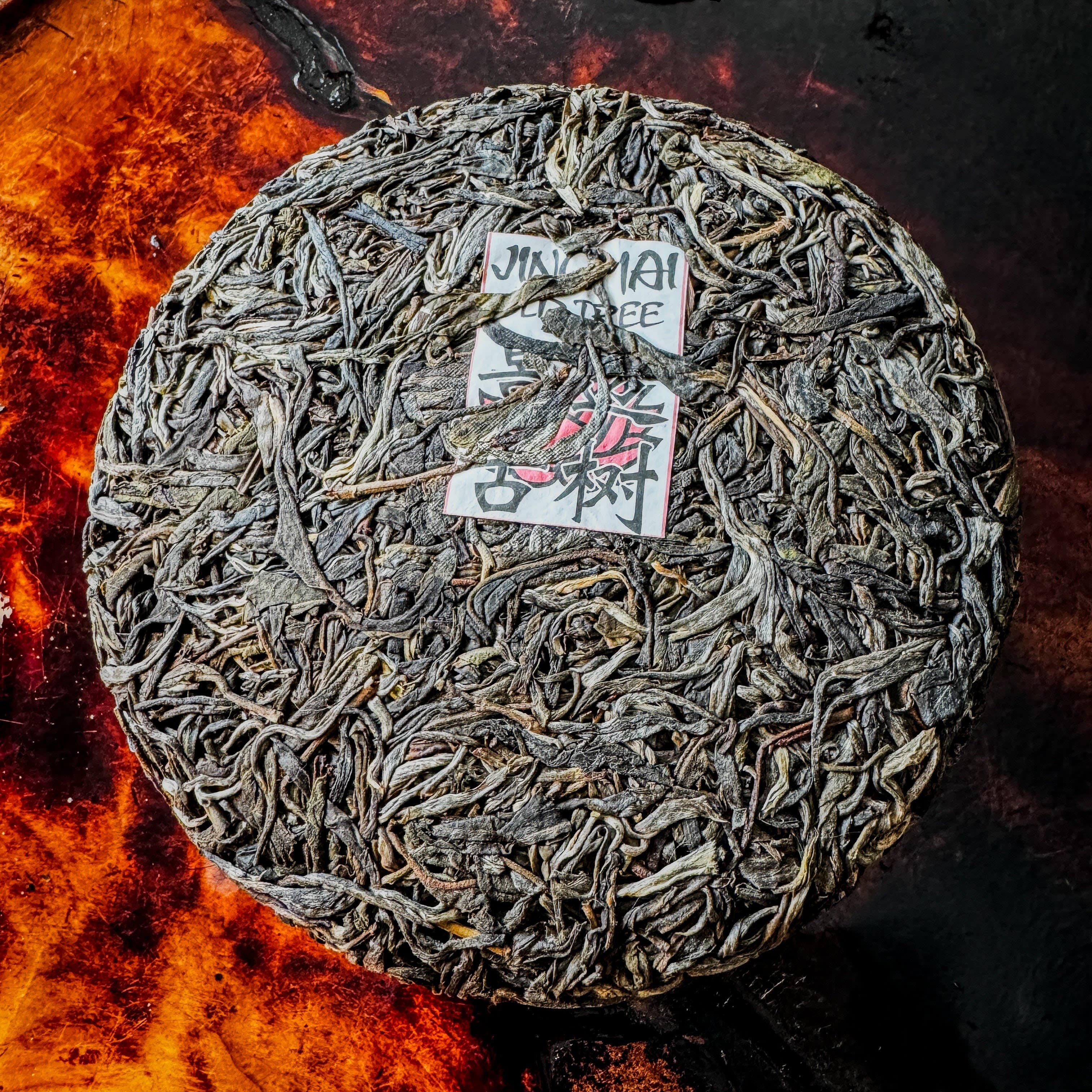 2024 Spring Jingmai Old Tree - Sheng / Raw Puerh Tea - 200g Cake :: Seattle Inventory