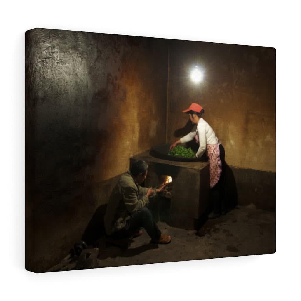 Late Night Roasting - Canvas Print