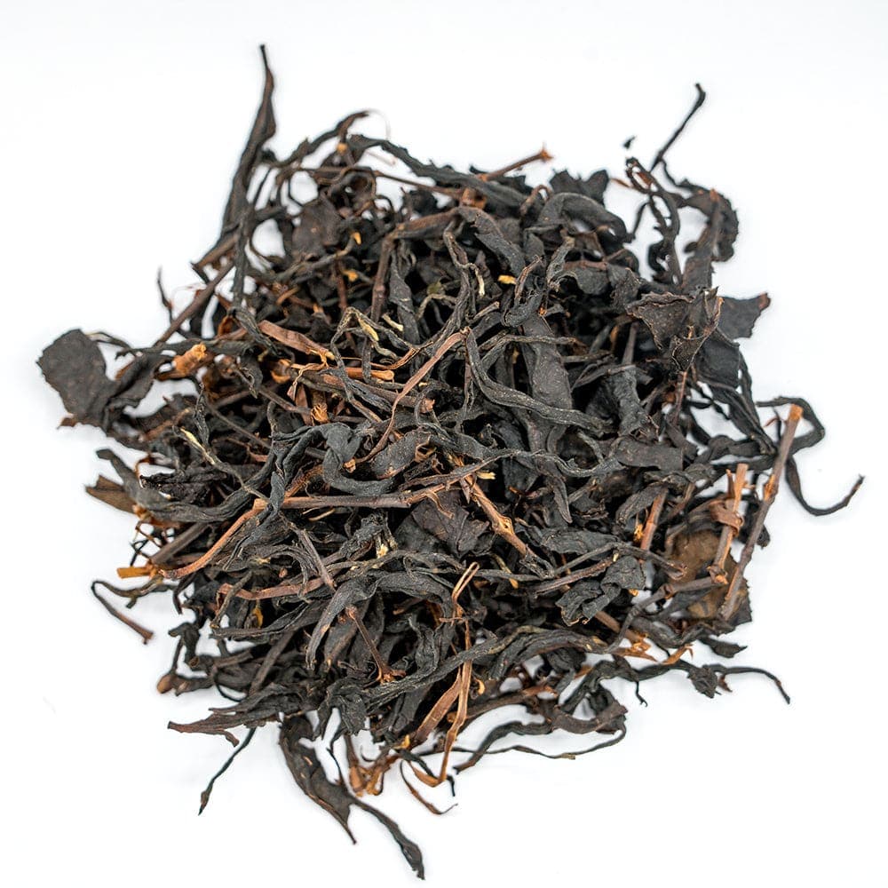 Thé noir géorgien début juin | Thé rouge de Guria | Feuilles en vrac