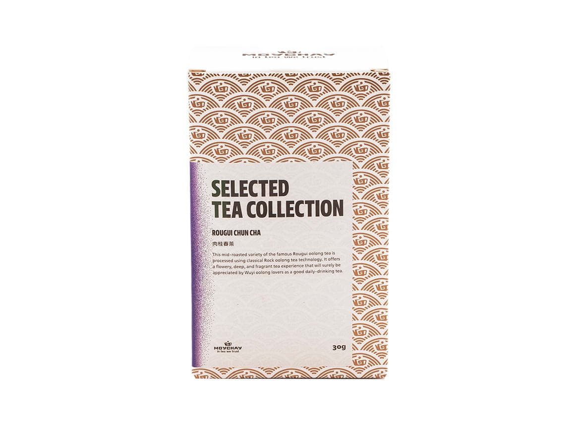 Thé Oolong Rou Gui : Thé des falaises Wuyi mi-torréfié, 30g