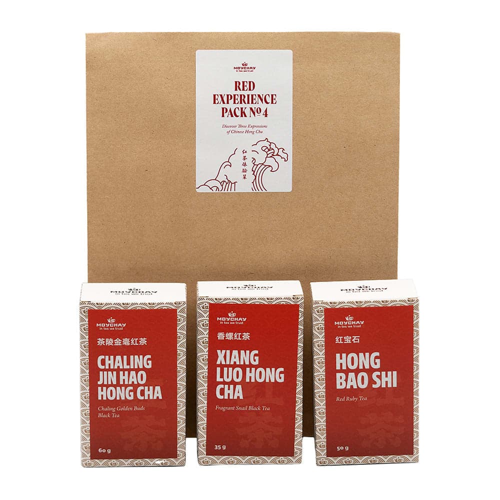 Trio de Hong Cha chinois : 3 thés noirs en feuilles | Daily Sip & Gongfu