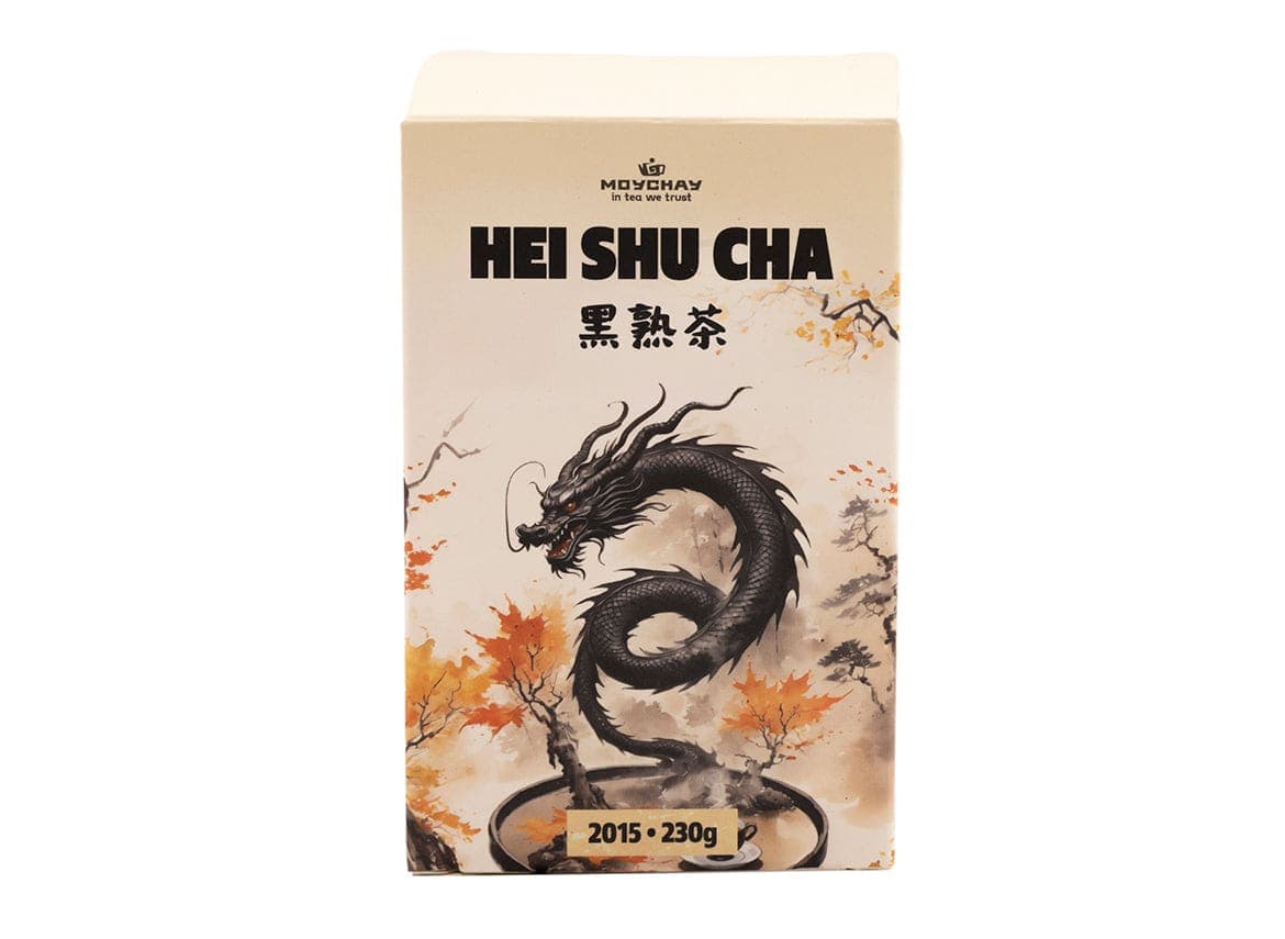 Hei Shu Cha 2015: Aged Anhua Ripe Dark Tea Brick | Moychay