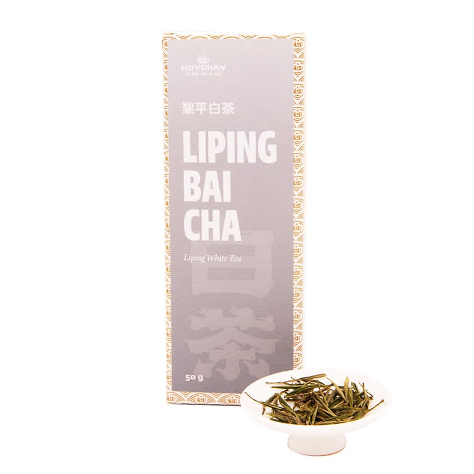 Liping Bai Cha Tè Bianco: Foglie Sfuse di Guizhou, Gusto Delicato e Verde