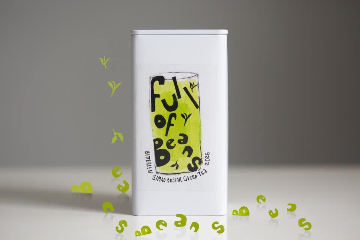 Full Of Beans 2026 Spring Simao Organic Green Tea | BITTERLEAF TEAS