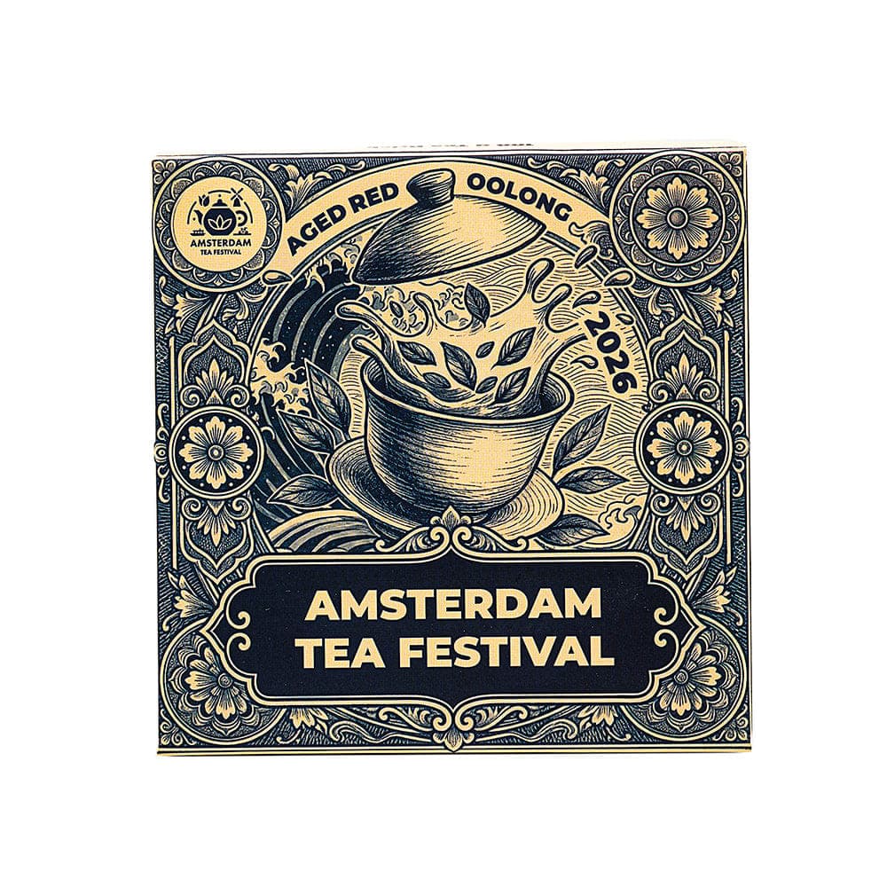 Aged Red Oolong Tea Brick | Amsterdam Tea Festival Blend