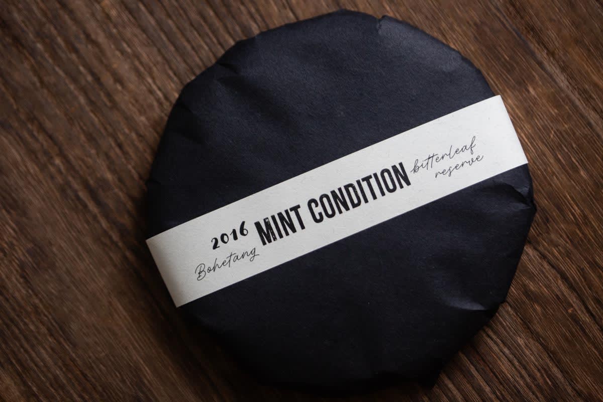 Bitterleaf Reserve - Mint Condition 2016 Fall Bohetang Raw Puer | BITTERLEAF TEAS