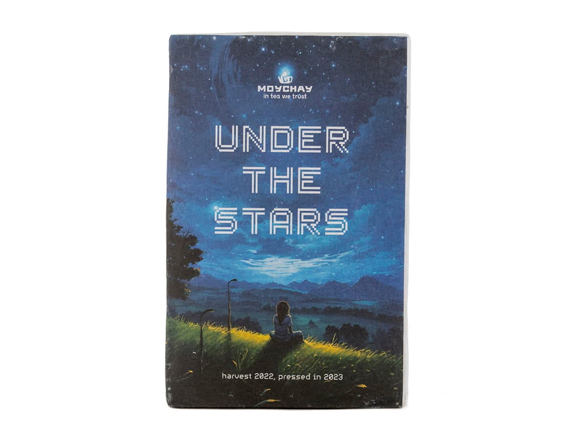 Under The Stars Sheng Puer 2022: Tè in mattonella giovane dello Yunnan