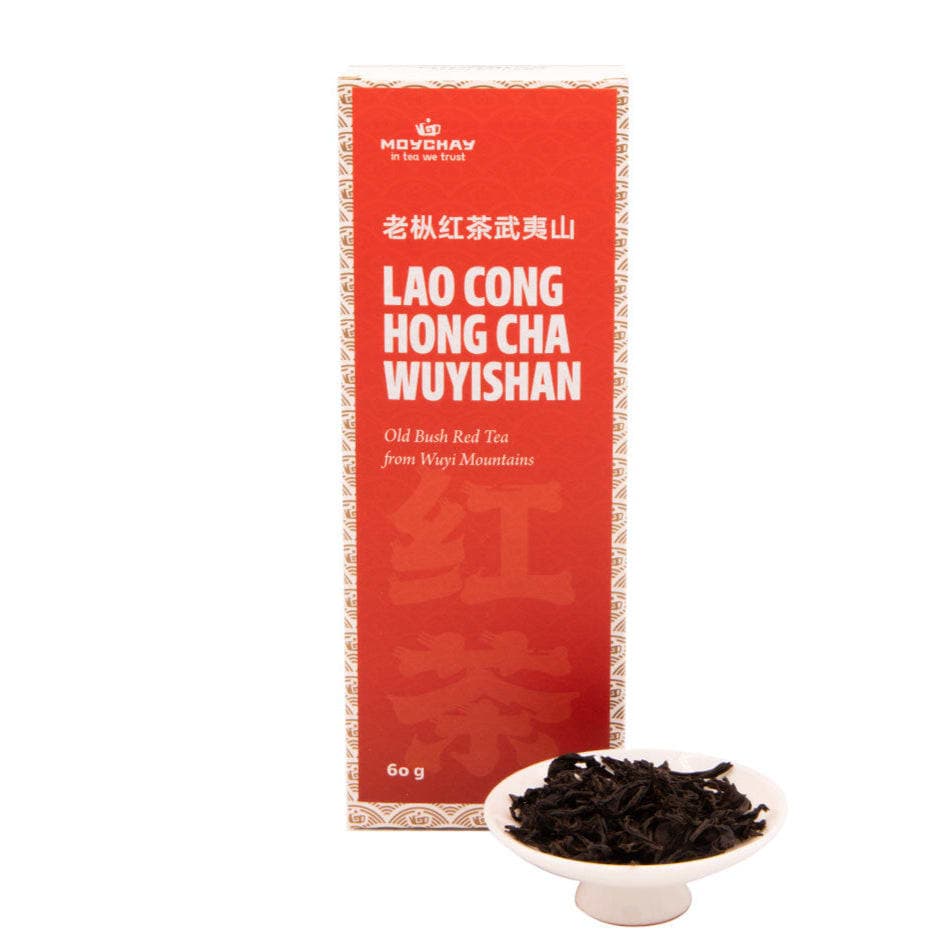 Lao Cong Hong Cha: Wuyi Oude Struik Zwarte Thee | 60g