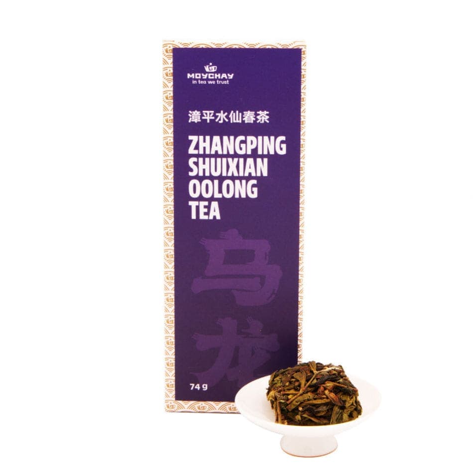 Zhangping Shuixian Oolong Tea: Square Brick, Light Roast